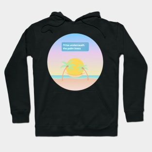 Palm Trees Surfaces Hoodie